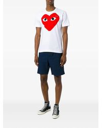 COMME DES GARÇONS PLAY - Cotton T-Shirt - Lyst