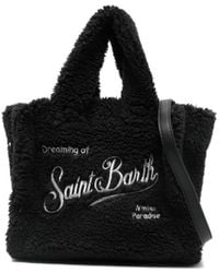 MC2 Saint Barth - Mini Vanity Teddy Embroidered Tote Bag - Lyst