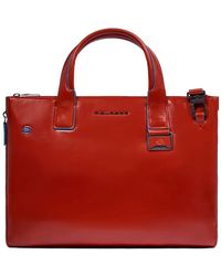 Piquadro - Top Handle Laptop Bag - Lyst