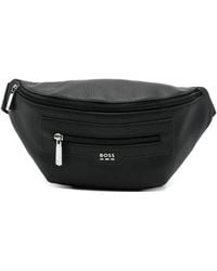 BOSS - Zip Logo Belt Bag - Lyst