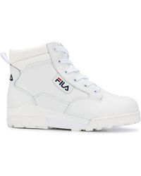 Fila High-top sneakers for Women | Online Sale up to 49% off | Lyst