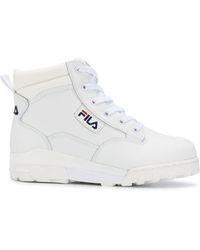 Zapatillas de corte alto Fila de mujer: hasta el 30 % de descuento | Lyst