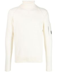 C.P. Company - Cp Company Sweaters White - Lyst