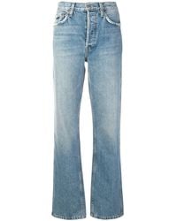 RE/DONE - Straight Leg Jeans - Lyst