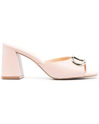 Twinset Offene Mules 80mm - Pink