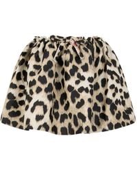 Givenchy - Mini Pleated Skirt - Lyst