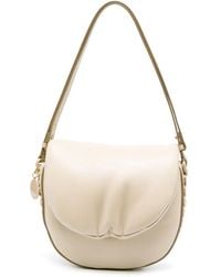 Stella McCartney - Frayme Chain-Link Faux-Leather Shoulder Bag - Lyst