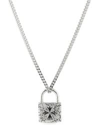 Emanuele Bicocchi - Logo Lock Necklace - Lyst
