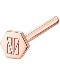 SABOTEUR - Asta Per Orecchino Con Logo Inciso - Lyst