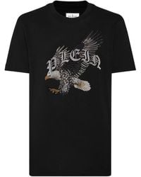 Philipp Plein - Camiseta Con Estampado Ss Eagle - Lyst