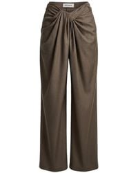 Monse - Broek Met Gedraaid Detail - Lyst