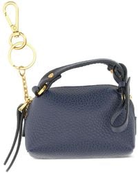 Gianni Chiarini - Alifa Hammered Leather Keyring - Lyst