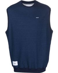 WTAPS - Ditch Logo-embroidered Sweater Vest - Lyst
