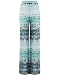 Missoni - Chevron-Pattern Trousers - Lyst