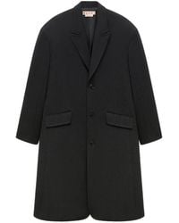 Marni - Deep Tweed Oversized Coat - Lyst