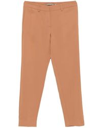 SIMONA CORSELLINI - Belt-Loops Straight Trousers - Lyst