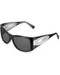 YVMIN - Hair-Clip Rectangle-Frame Sunglasses - Lyst
