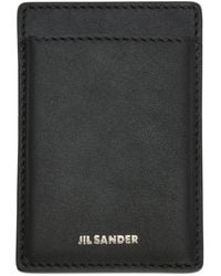 Jil Sander - Logo-Print Card Holder - Lyst