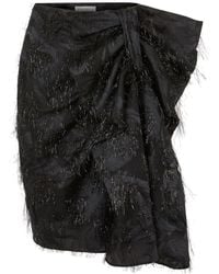 Nina Ricci - Asymmetric Bow Skirt - Lyst