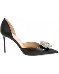 Mach & Mach - Galaxy Crystal-Embellished Pumps - Lyst