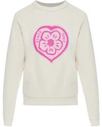 KENZO - Logo-Detail Sweatshirt - Lyst
