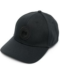 Canada Goose - Logo Patch Raffia Cap - Lyst