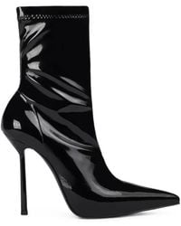 Le Silla - Bella Pointed-Toe Ankle Boots - Lyst