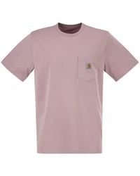 Carhartt - Logo-Patch Pocket T-Shirt - Lyst