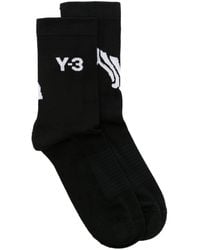 Y-3 - X Adidas Sokken Met Intarsia Logo - Lyst