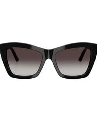 Jimmy Choo - Sonnenbrille Mit Cat-Eye-Gestell - Lyst