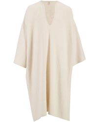 Marrakshi Life - V-neck Cotton Kaftan Dress - Lyst
