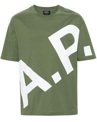 A.P.C. - Camiseta Lisandre - Lyst