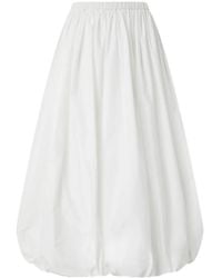 Pinko - Johnny Balloon Midi Skirt - Lyst