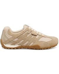 Geox - Mesh Panelled Sneakers - Lyst