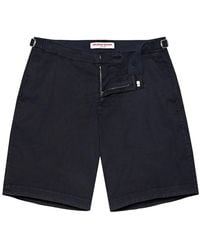 Orlebar Brown - Longer-Length Garment Dye Linen-Blend Shorts - Lyst
