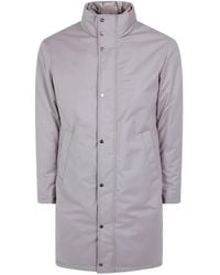 Herno - Veste À Col Montant - Lyst
