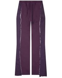 Honor The Gift - Denim-Panel Frayed Track Pants - Lyst