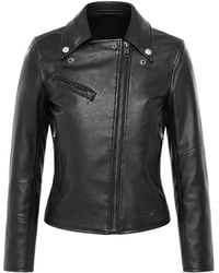 DIESEL - R-Sinya-A-New Biker Jacket - Lyst