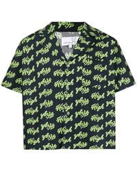 Natasha Zinko - Hemd Mit Slogan-Print - Lyst