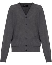 DSquared² - Button-Up V-Neck Cardigan - Lyst