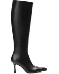 Alexander Wang - 85Mm Vera Zip-Detail Pointed-Toe Boots - Lyst
