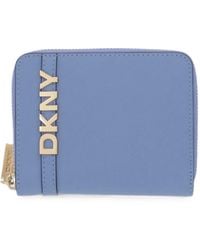 DKNY - Logo-Plaque Wallet - Lyst