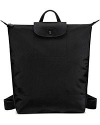 Longchamp - Sac À Dos Le Pliage À Finitions En Cuir - Lyst