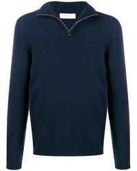 Pringle of Scotland - Fine Knit Zip Neck Sweater - Lyst