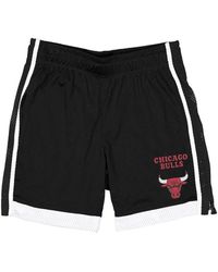 KTZ - Chicago Bulls Nba Mesh Track Shorts - Lyst