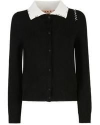 Marni - Vest Met Geborduurd Logo - Lyst