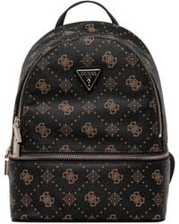 Guess - Silia 4G Monogram Zip Backpack - Lyst