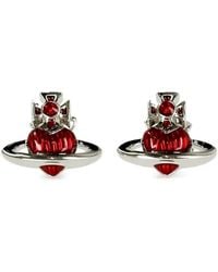 Vivienne Westwood Ismene Crystal-embellished Orb Drop Earrings in
