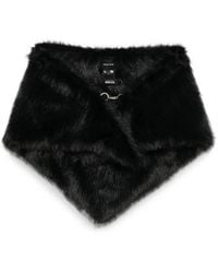 Simone Rocha - Faux-Fur Lobster-Clasp Scarf - Lyst