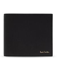 Paul Smith - Signature Stripe Leather Wallet - Lyst